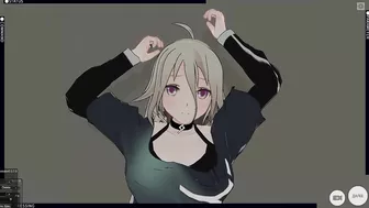 3D Hentai Vocaloid Ia Agreed To Fuck After The Concert