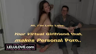 Homemade Couple Talking Behind The Porn Scenes While She Has Her Tits Out About Candid Daily Life And Adventures - Lelu Love