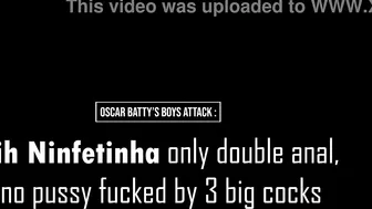 Mih Ninfetinha Double Anal Only, No Pussy Fucked By 3 Big Cocks (Pee, Dap, 0% Pussy, Bbc, Atm, Gapes) Ob093