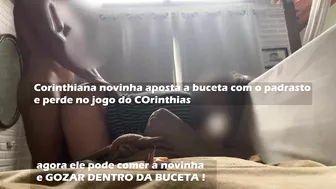 Corinthiana Stepdaughter Bet The Pussy With Stepfather And In The End He Ejaculates In The Young Woman's Pepeka