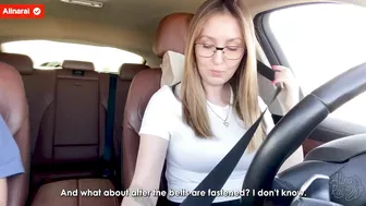 Let Me Thank You With A Blowjob? - Ok. Stepmother Paid Off Her Stepson For Driving Lessons