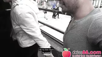 Dates66.Com Teen Bitch Fucked By Stranger On Counter (Public)