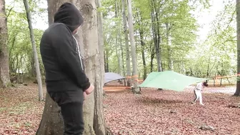 Creampie With A Stranger At The Camping