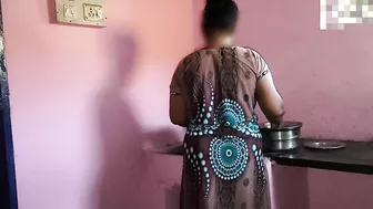 Aunty Was Working In The Kitchen When I Had Sex With Her