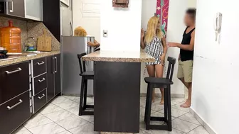 While My Girlfriend Cooks I Fuck Her Stepsister Very Rich And Exciting That We Can Discover