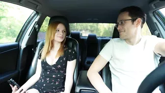 Surprise Verlonis For Justin Lush Control Inside Her Pussy While Driving Car In Public