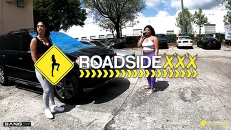 Roadside - Zoey Reyes & Ariel Pure Threesome Their Way Out Of Expensive Car Reparirs