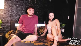 Nervous New Guy Films His First Video Ever With His Porn Crush