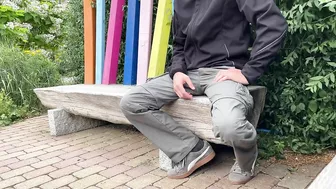 Mother-In-Law. Cum For Me In The Park On A Bench