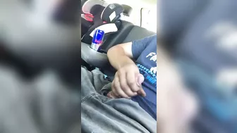 Jerking Off In The Car