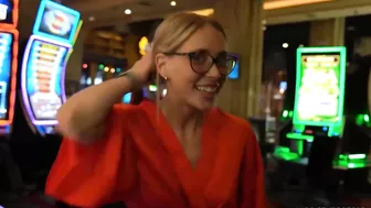 Sexy Amateur Milf Picks Up At The Casino, Fucks Him And Leaves - Dan Damage