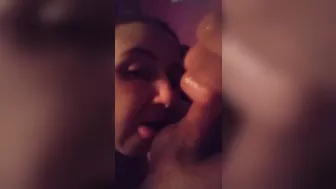 Sexy Slut Fooling Around With Daddy On Cam