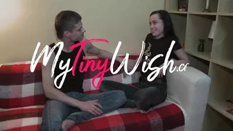 Mytinywish - Tiny Brunette Assfucked By Friend