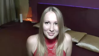 Chubby Blonde German Teen Chanie Is Doing A Bukkake Session