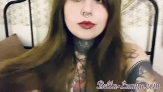 Come And Play With My And My Toys! Tattoo Bitch Waiting For Your Sperm