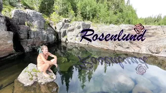 Summertime Fun At The Waterfall - Rosenlundx - 4K 60Fps