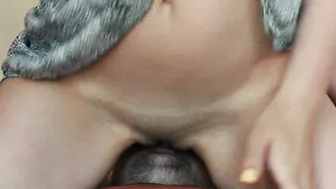 Riding On His Face. Real Facial Orgasm