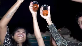 Indian Hot Girls Changing Boyfriend At New Year Party! Hot Swapping Sex