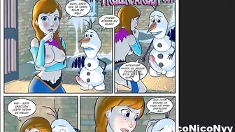 The Protagonist Of Frozen Is A Tremendous Bitch - Frozen Parody 3 Comic Porno