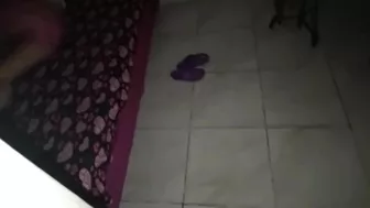 I Enter My Little Stepdaughter's Room With A Pink Pussy And Fuck Her Without A Condom Until I Cum On Her Back And Give Her A Cum Bath