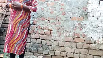 Indian Desi Village Hot Girl Called Her Boyfriend And Fucked Her In The Open Behind The House