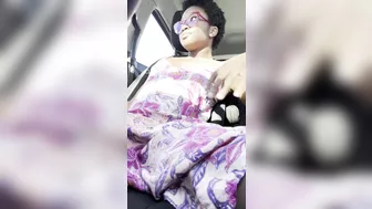 Ava V. Marie Creams In Car @Avavmarie20 Ig