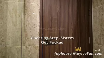 Caught My Girlfriend Cheating With Her Step-Sister, So I Fucked Them Both