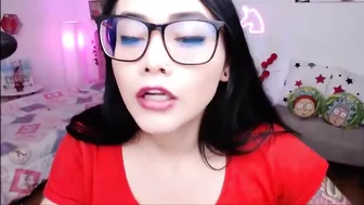 Ahegao Moaning And Bbc Dildo Sucking