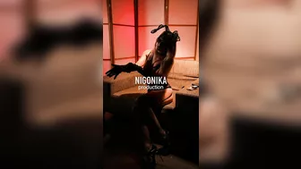 Beautiful Erotics Of A Black Bunny With Cigarettes - Promo Nigonika 2024