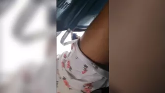 Colombian Bus Ride: Secret View Of Rico & Miranda's Miniskirts