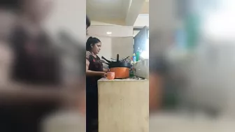 Employee Fucked In Kitchen And Bedroom