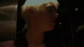 Short Haired German Blonde Gets Her Shaved Pussy Smahsed