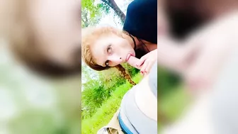 Blow Job In Public Park