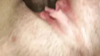 Bbc Going Deep In Gf's Tight Little White Pussy