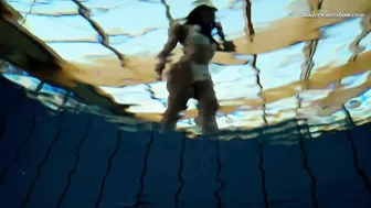 Swimming Pool Underwater Sexy Girl Babe Alla Erotics