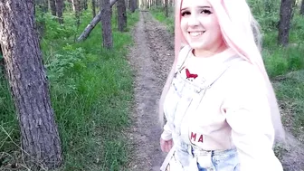 Cutie Took Me To The Forest And Gave Me A Hot Blowjob