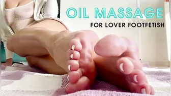 Caressing My Feet With Oil