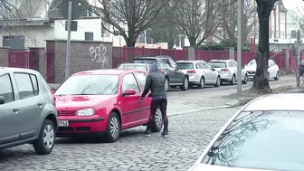 German Scout - Schlankes Punk Teen Mitten In Berlin Getroffen Und Gefickt