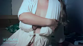 Night Sex With A Hot Mommy In A Bathrobe