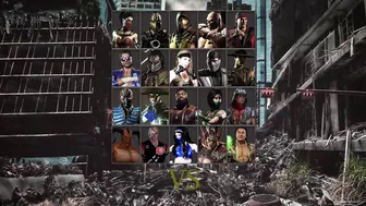 Sonya Vs. Kitana - Mortal Kumbat