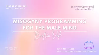 Misogyny Programming For The Male Mind [Erotic Audios For Men]