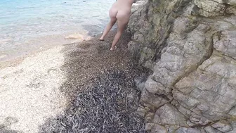 At The Naturist Beach, A Stranger Offers To Fuck Me Before His Wife Comes Back And Surprises Us