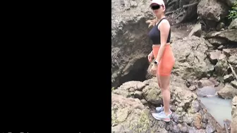 Big Tits Blonde Fucks Stranger At Camp - Outdoors