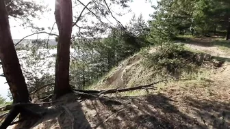 The First Fisting Adventure Of A Young Russian Bitch In A Public Park