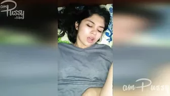 Beautiful Girlfriend Is Rubbing Her Clit Being Fucked