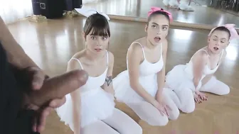 Ballerina Teens Get Fucked By Their New Slick Teacher