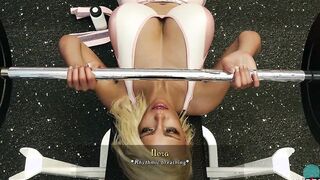 Being A Dik #160 • Lifting Weights With A Big Tit Babe