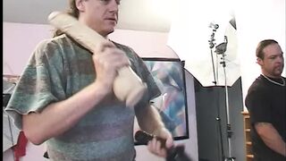 2 Long Cocks And Biggest Sex Sex Toys Fill Up All The Holes On Young Blonde Skank