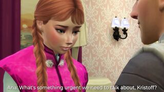 Anna Begs Kristoff To Banged! Her - Preview Version Only - 3D Animated