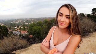 Real 19 Yo - Mackenzie Mace Flashes Into Outdoor Before Hard Sex At Hotel